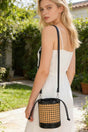 Braided Bamboo Tube Bag