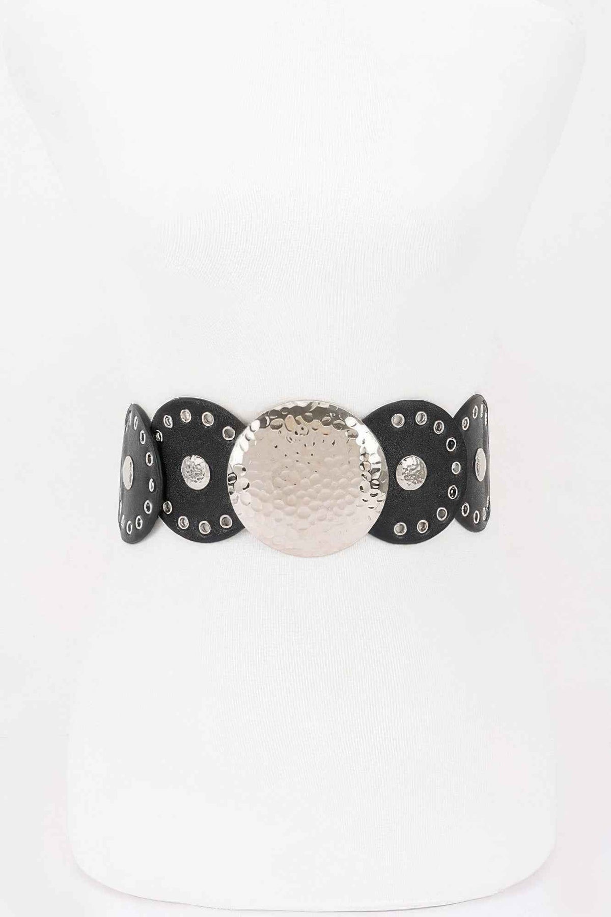 Vintage Disc Elastic Plus Size Belt