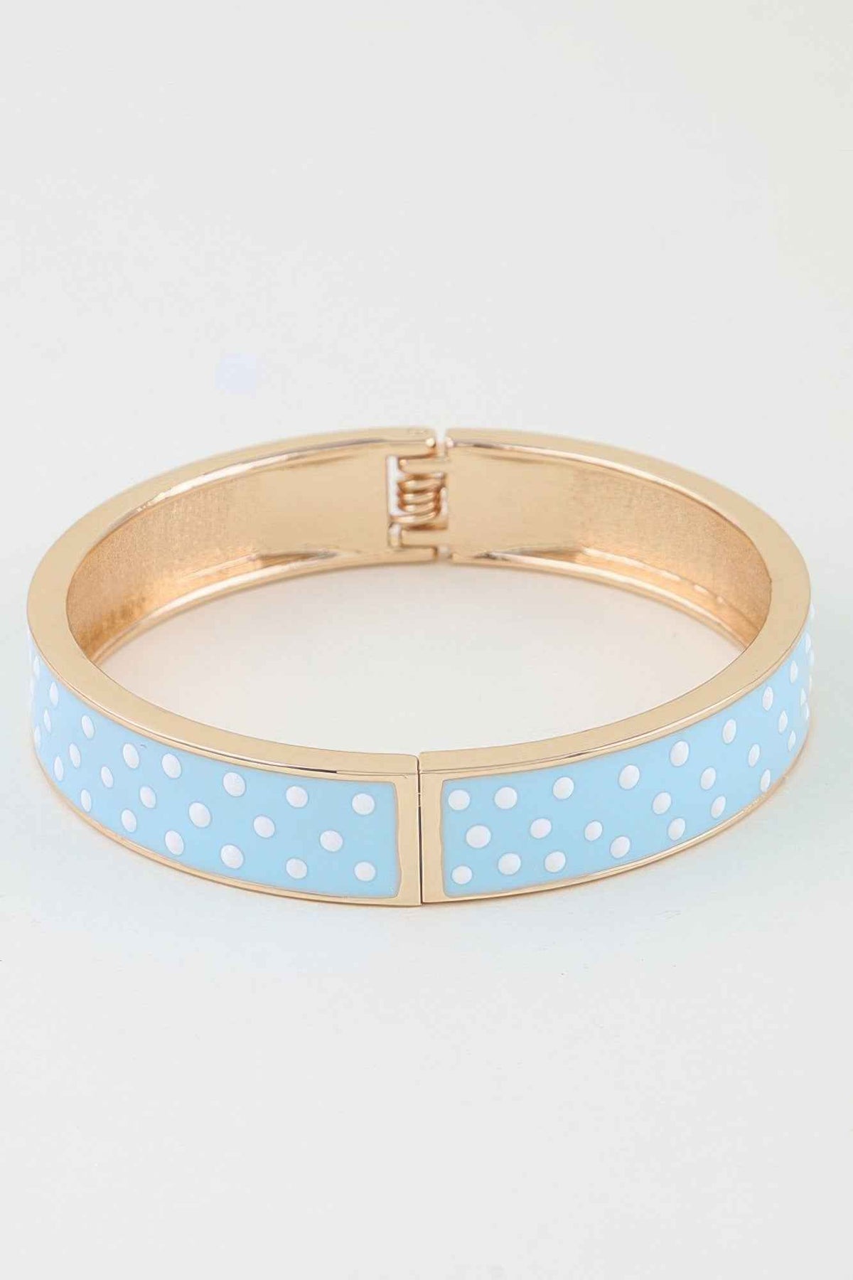 Bright Polka Dot Cuff Bracelet
