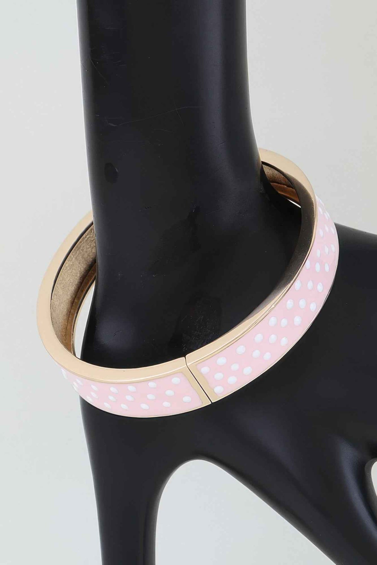 Bright Polka Dot Cuff Bracelet