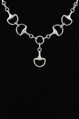 Beaded Heart Mariner Chain Necklace