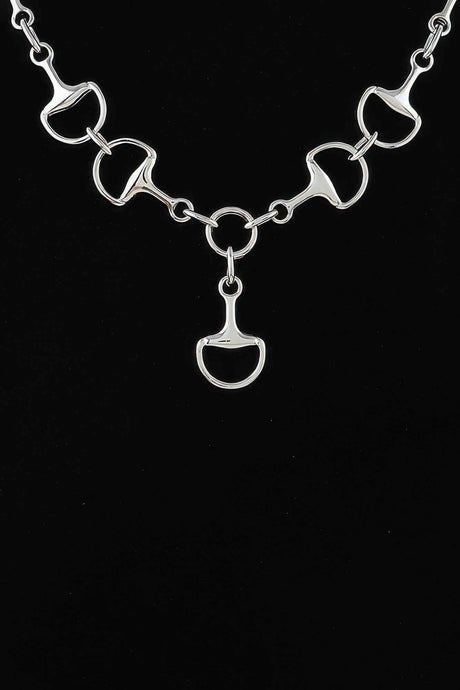 Beaded Heart Mariner Chain Necklace