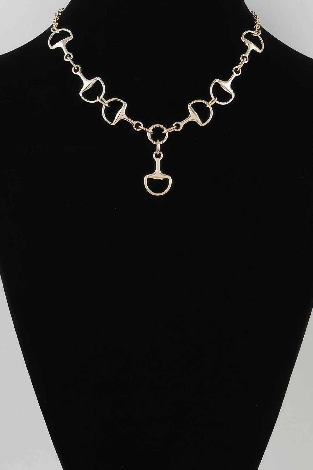 Beaded Heart Mariner Chain Necklace