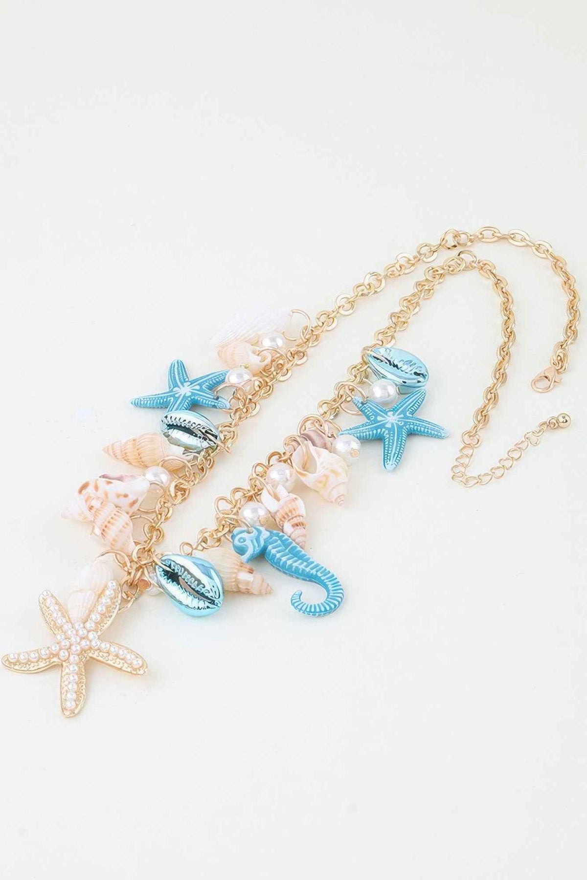Multi Under The Sea Charm Necklace