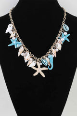 Multi Under The Sea Charm Necklace