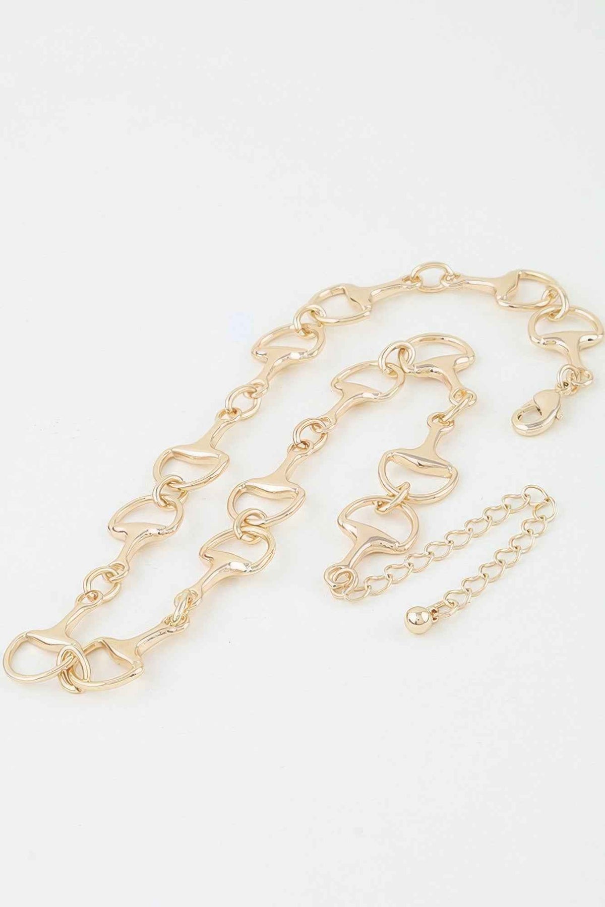 Polished Toggle Chain Choker Necklace
