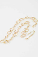 Polished Toggle Chain Choker Necklace
