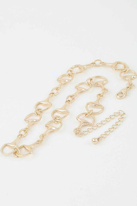 Polished Toggle Chain Choker Necklace
