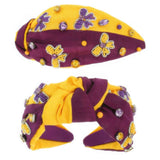 Game Day Bow Top Knotted Headband