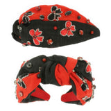 Game Day Bow Top Knotted Headband
