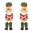 Christmas Nutcracker Seed Bead Earrings