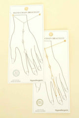 Gold Plated Cz Cable Chain Hand Bracelet