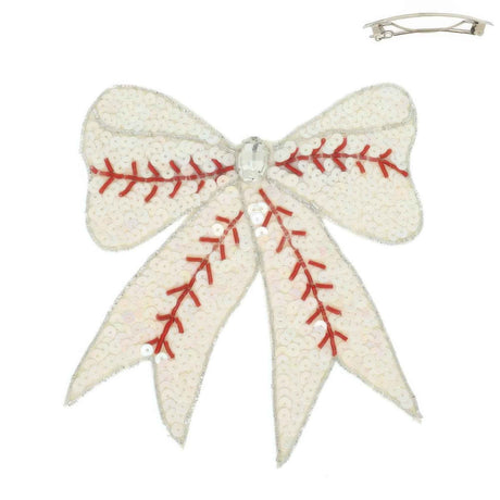 Gameday Jeweled Sports Barrette Hair Clip