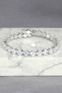 White Gold Plated Cz Tennis Bracelet