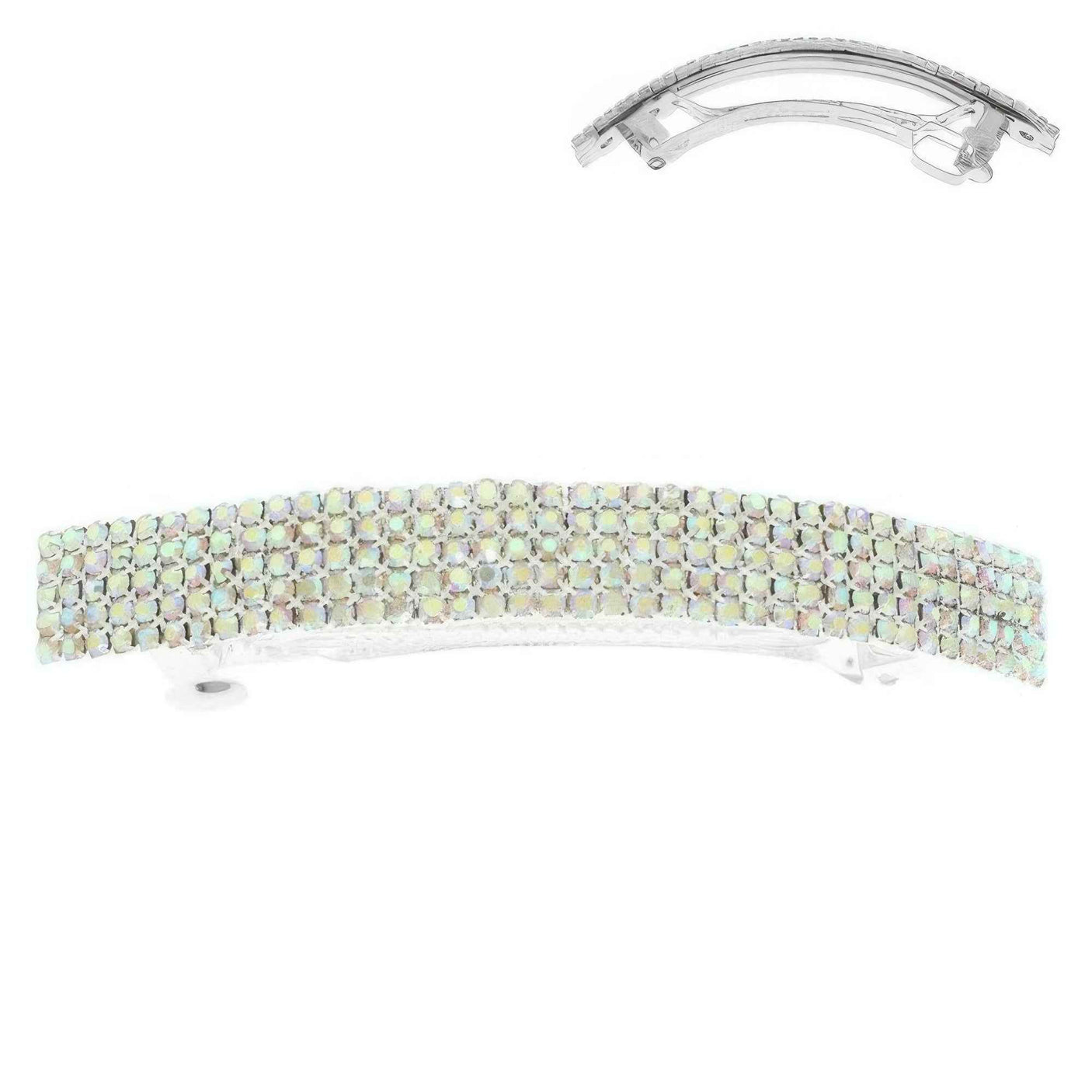 Rhinestone Embellished Hair Barrette Clip