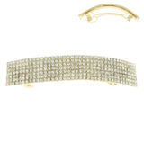 Rhinestone Embellished Hair Barrette Clip
