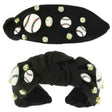 Game Day Baseball Theme Top Knotted Headband
