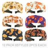 12pack Football Theme Top Knotted Headband