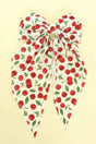 Playful Cherry Design Barrette Hair Clip
