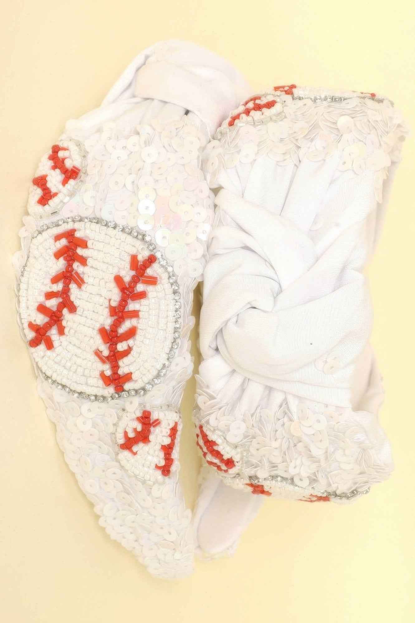 Game Day Baseball Top Knotted Headband