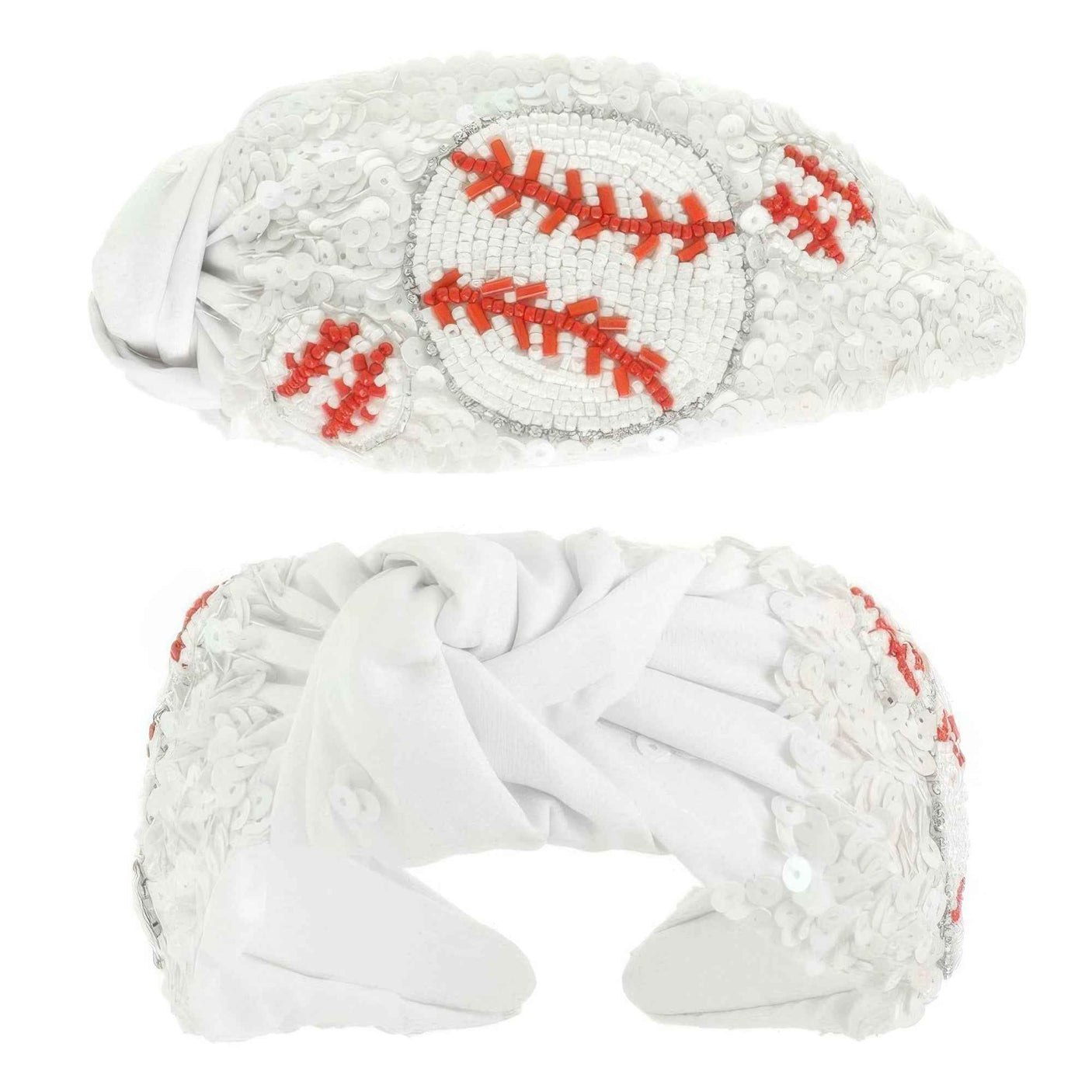 Game Day Baseball Top Knotted Headband