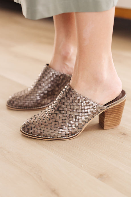 Walk With Me Woven Mules - Liarian Unlimited Boutique