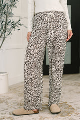 Wander Wild Leopard Drawstring Pants