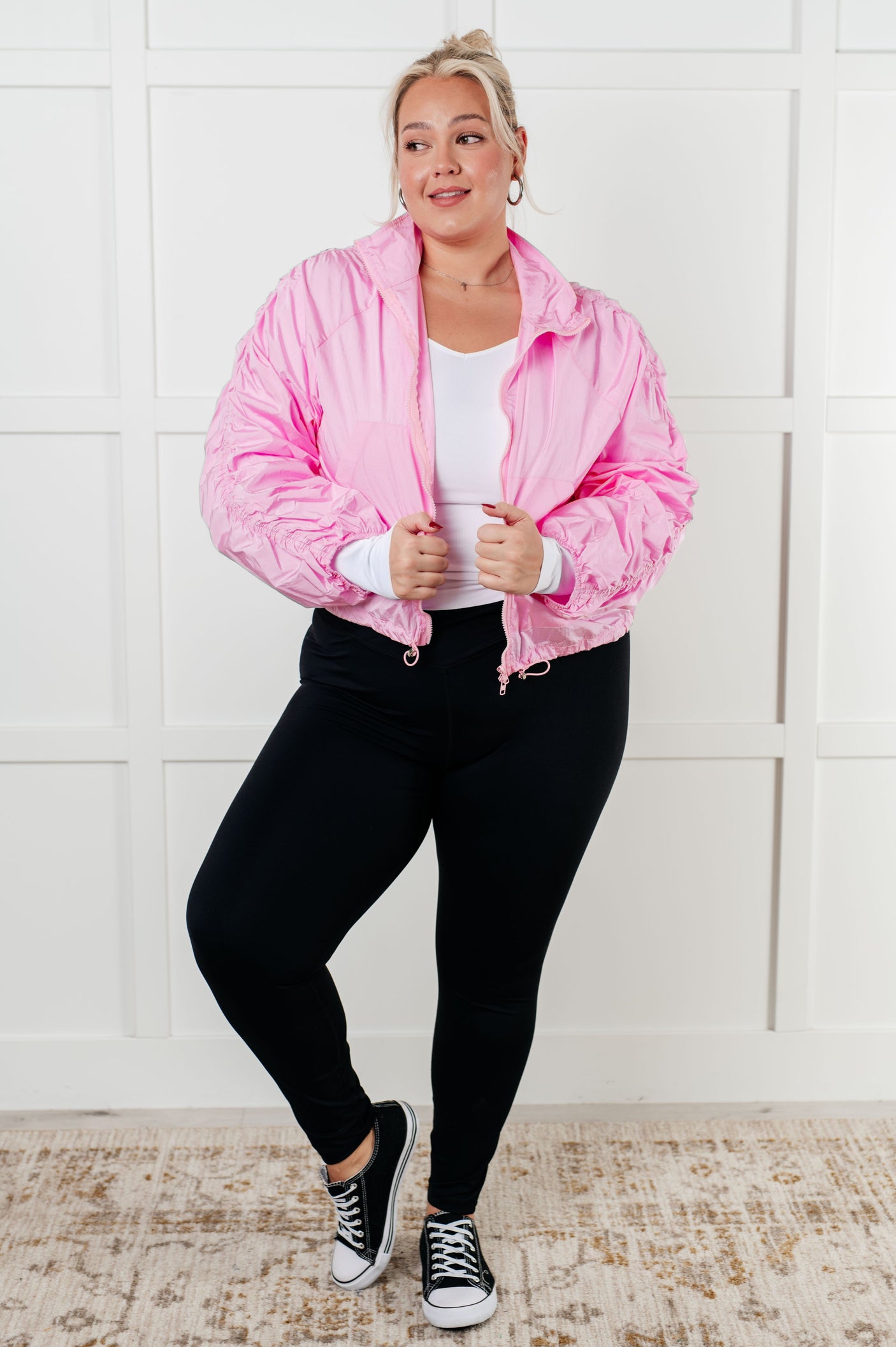 Weak in the Knees Windbreaker - Liarian Unlimited Boutique