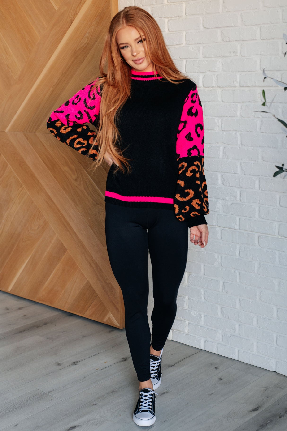 Suéter estampado animal Wild About You