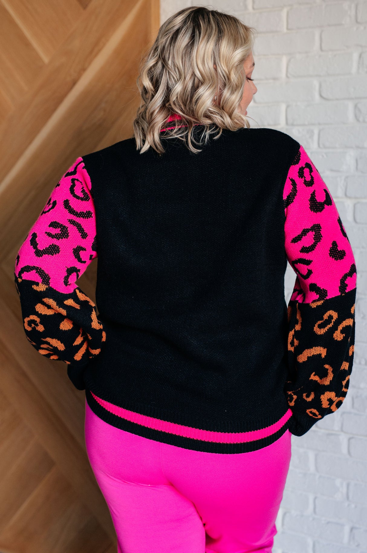 Suéter estampado animal Wild About You