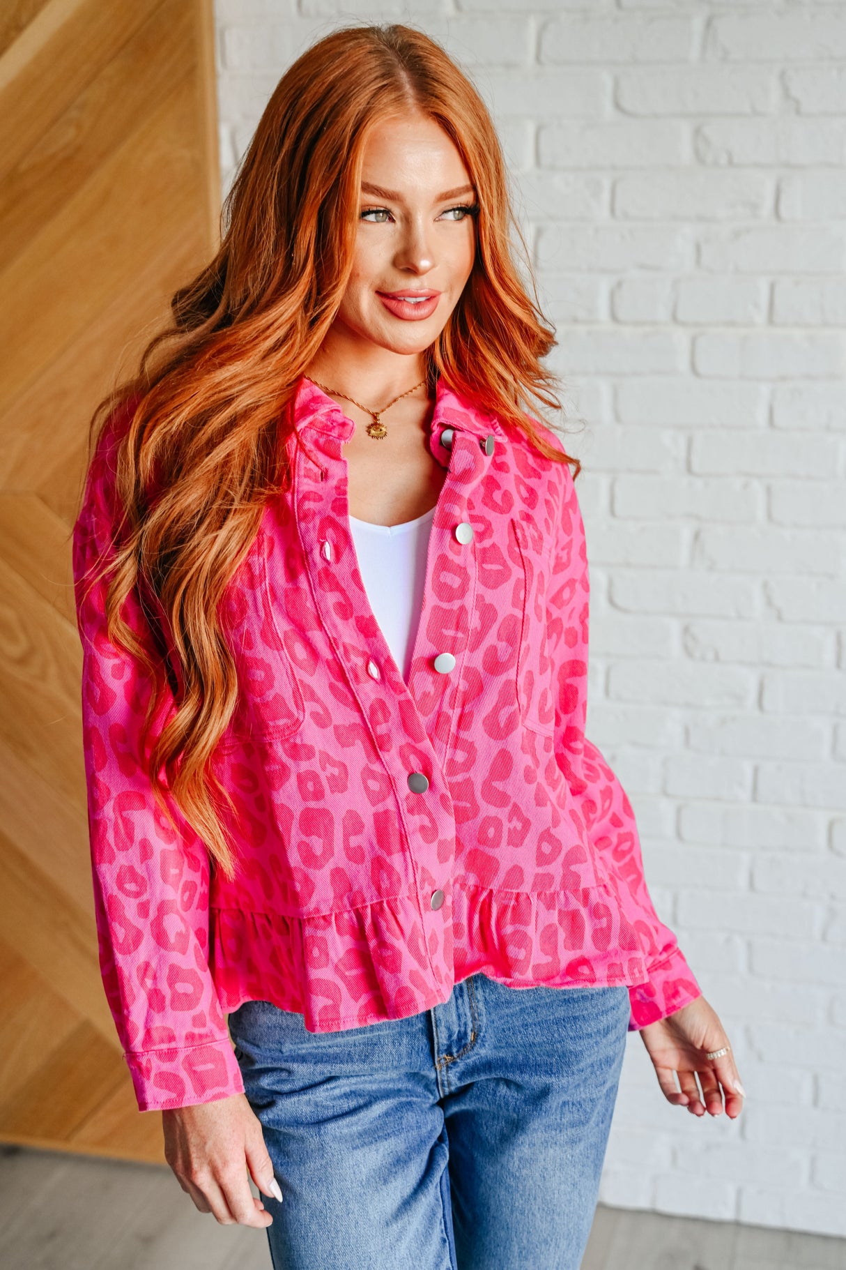 Wild At Heart Animal Print Button Down - Liarian Unlimited Boutique