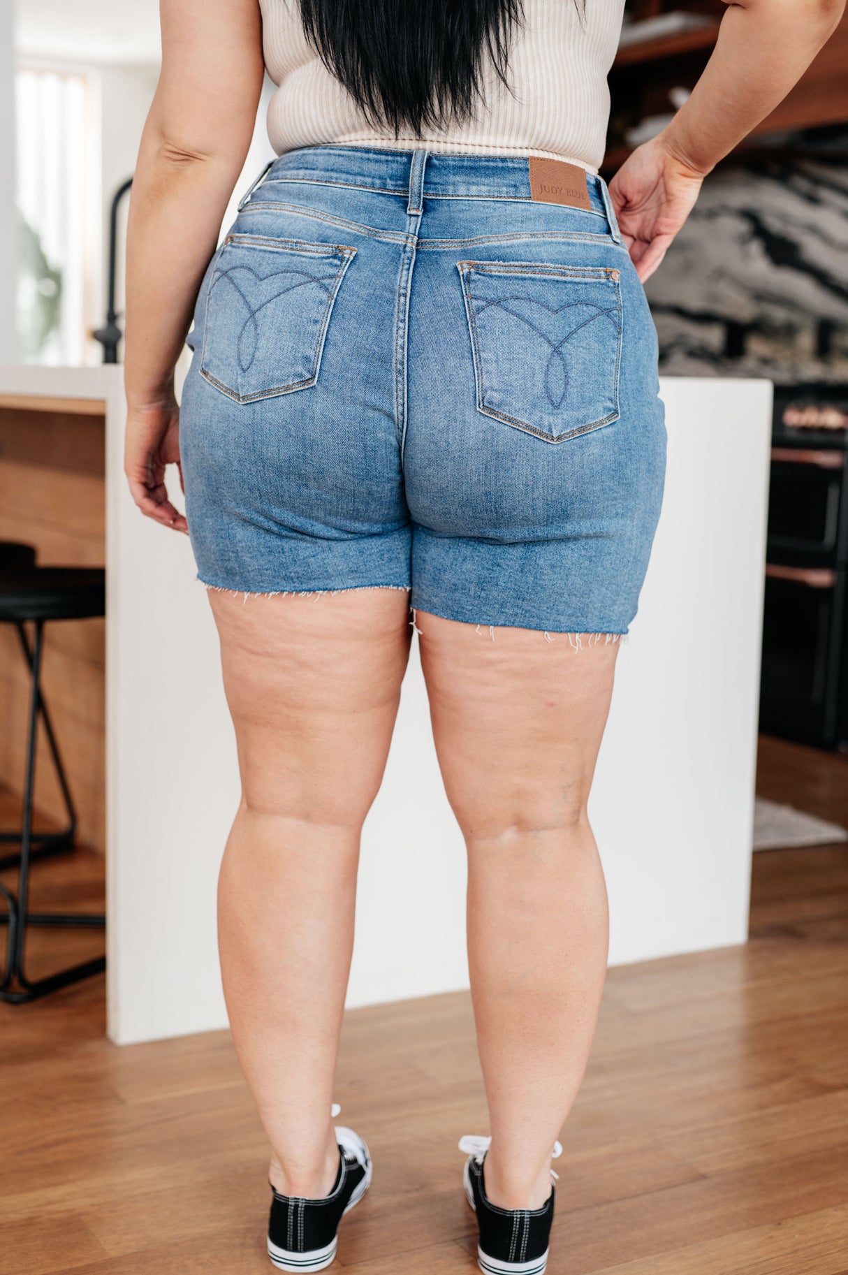 Willa High Rise Cutoff Shorts - Liarian Unlimited Boutique
