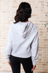 Sudadera con capucha Working Up A Sweat en gris