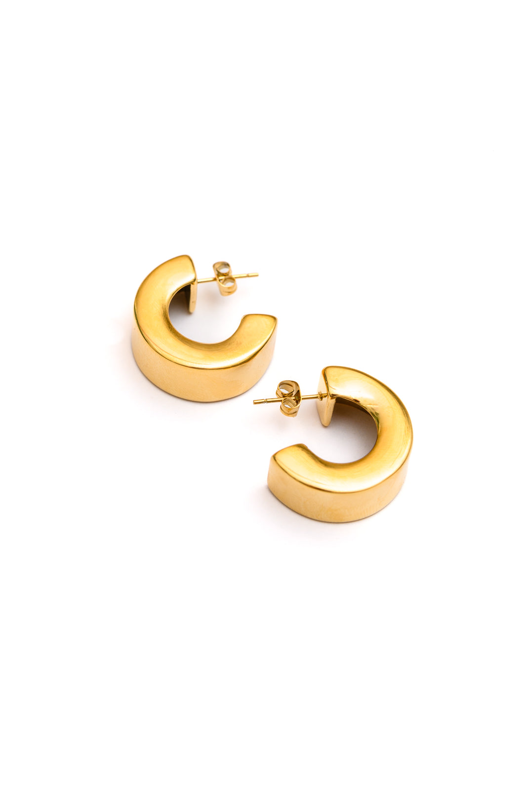 Worth Their Weight Chunky Hoops - Liarian Unlimited Boutique