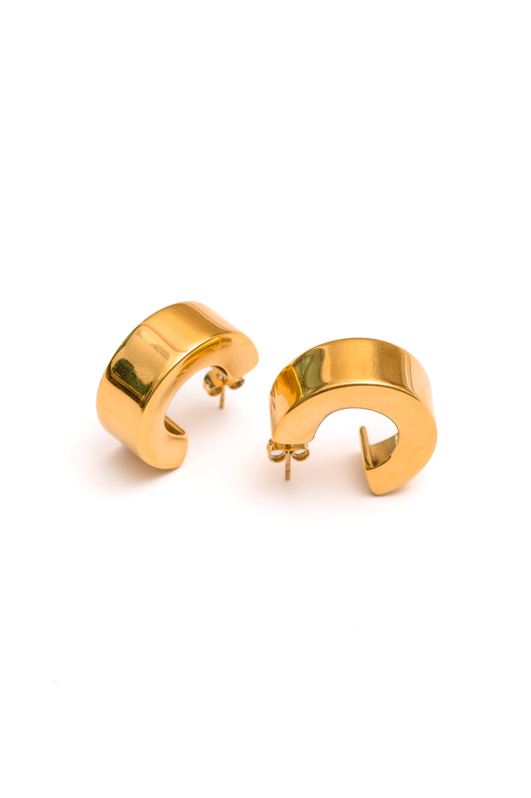 Worth Their Weight Chunky Hoops - Liarian Unlimited Boutique