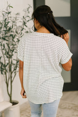 You Just Get It V-Neck Top