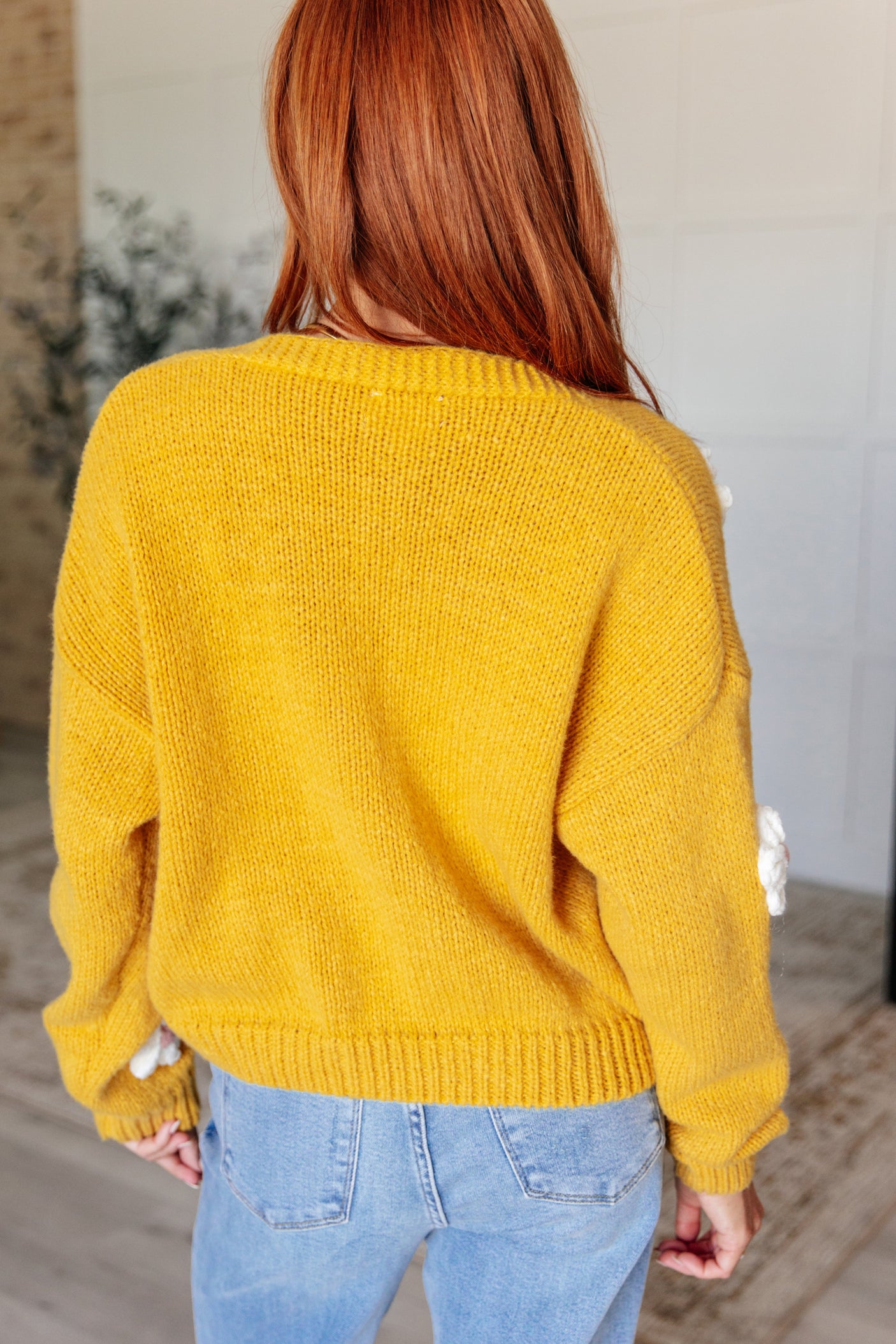 Cárdigan floral "Eres suficiente"