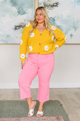 Cárdigan floral "Eres suficiente"