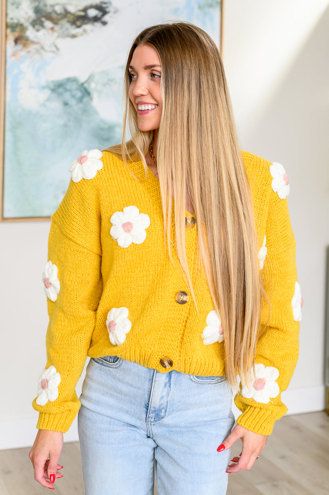 You're Enough Floral Cardigan - Liarian Unlimited Boutique