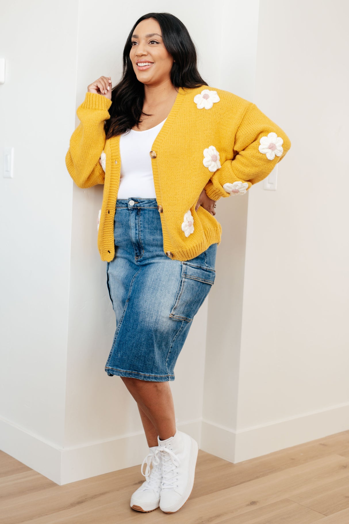 Always Be There Cargo Denim Skirt - Liarian Unlimited Boutique