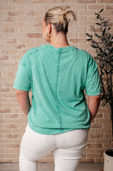 No eres divertido Top en verde