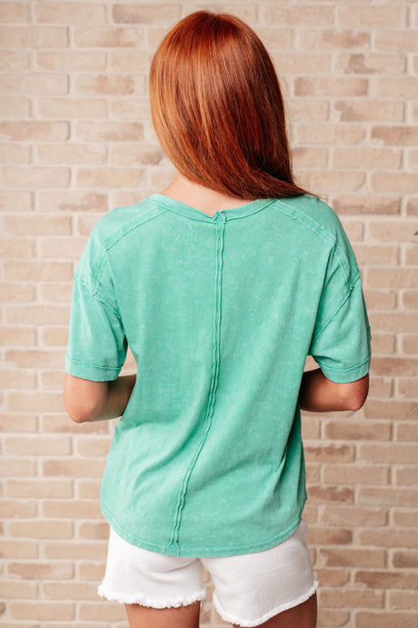No eres divertido Top en verde