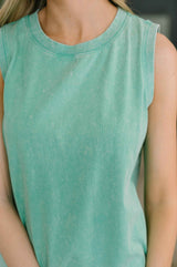 Your Attention Mineral Wash T-Shirt Dress