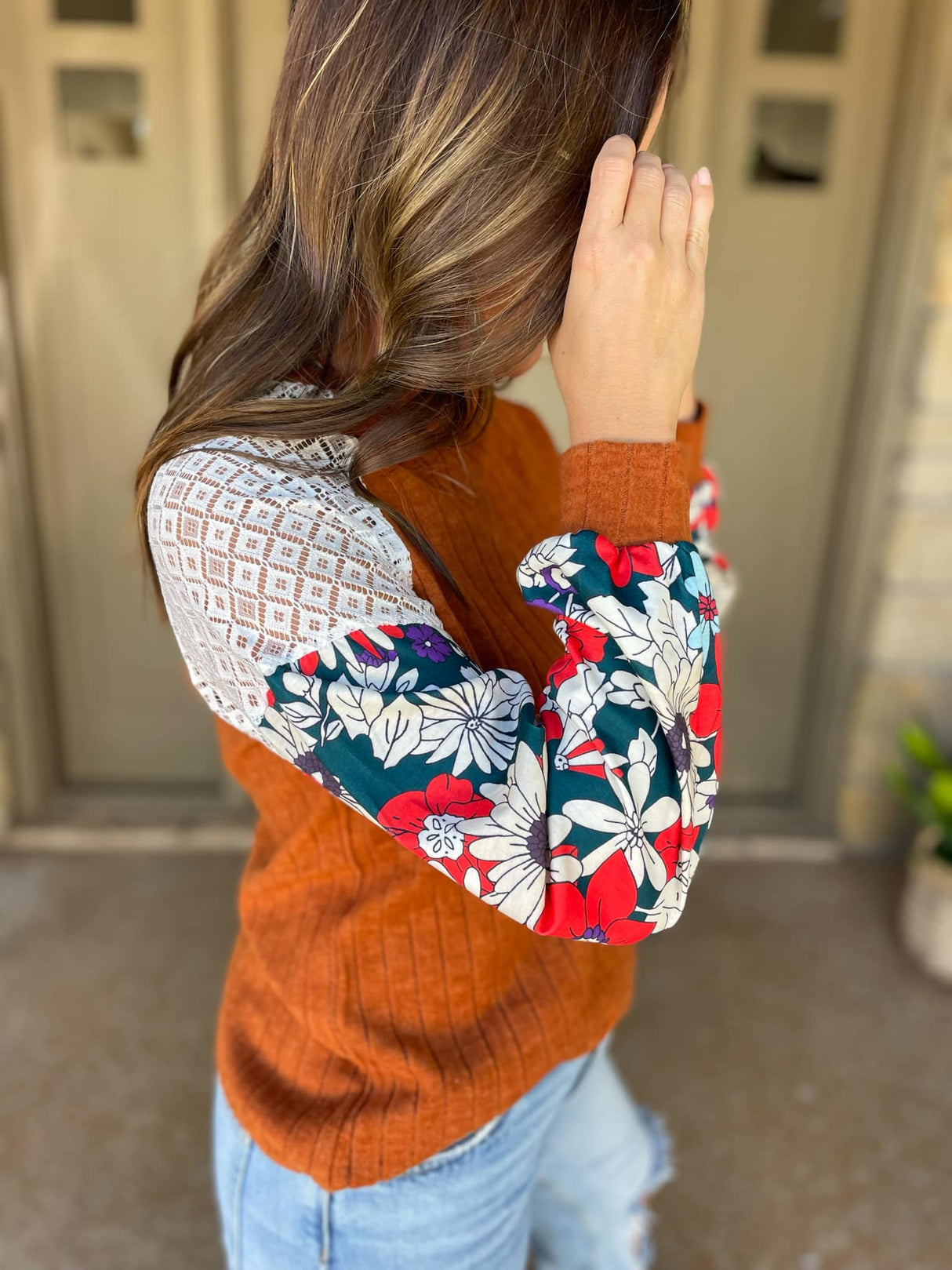 Blusa Aston Patchwork en cuatro colores
