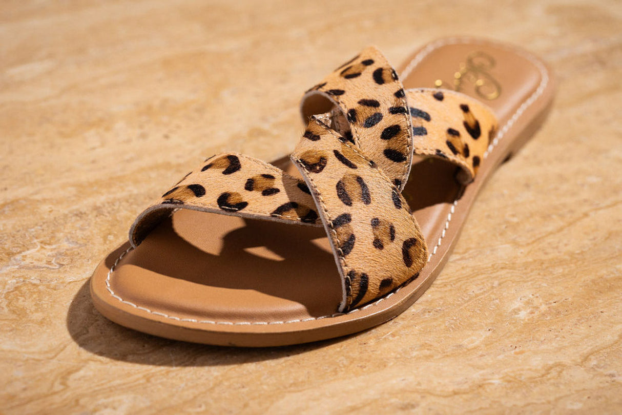 Sandalia Conga en Leopardo
