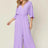 Double Take Full Size Surplice Wide Leg Jumpsuit with Pockets