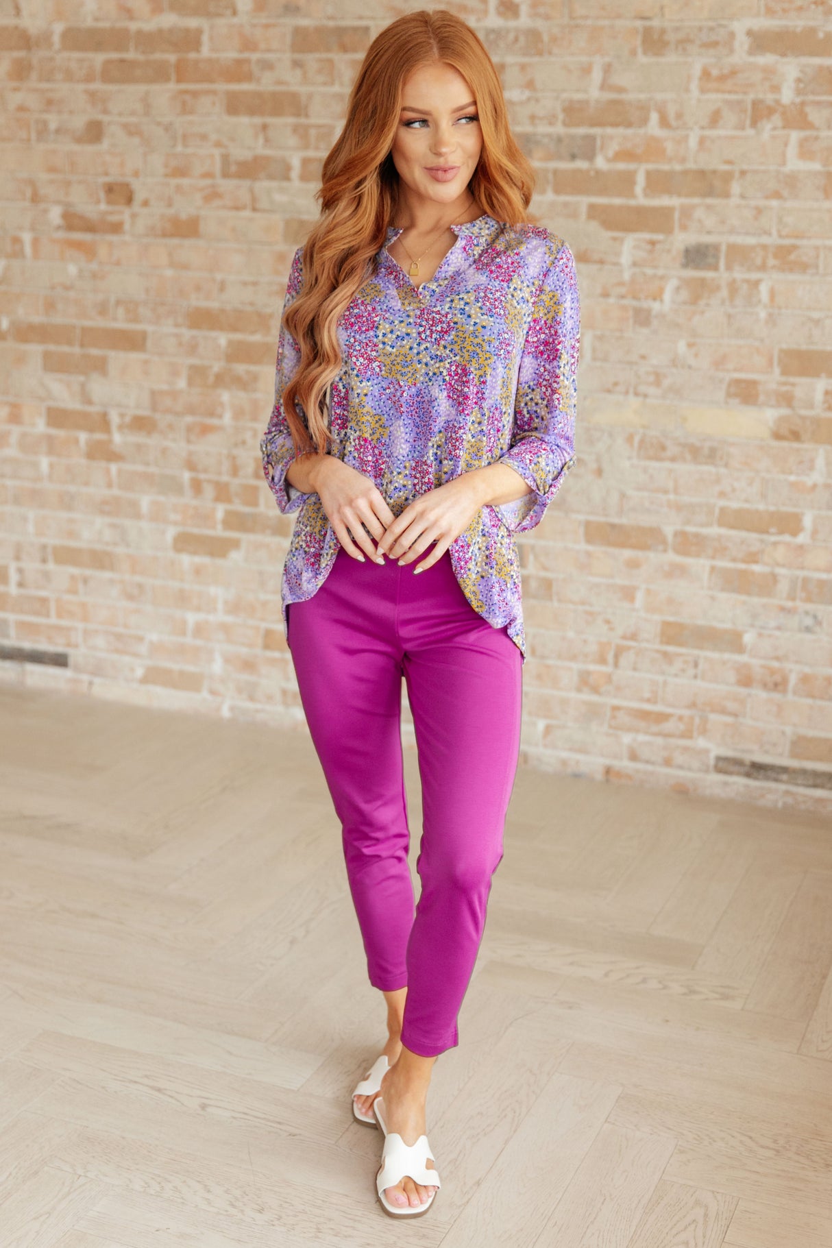 Pantalones ajustados Magic Ankle Crop de 26" en doce colores