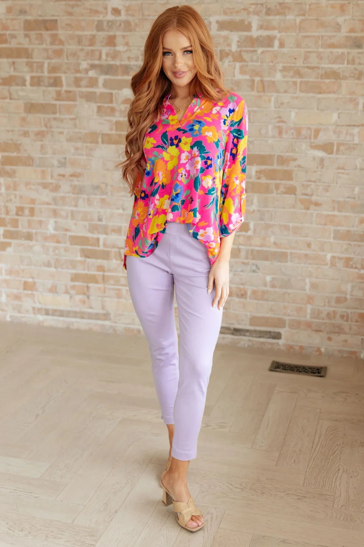Pantalones ajustados Magic Ankle Crop de 26" en doce colores