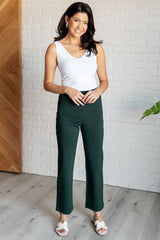 Magic Straight Pants in Hunter Green - Liarian Unlimited Boutique