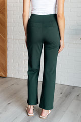 Magic Straight Pants in Hunter Green - Liarian Unlimited Boutique